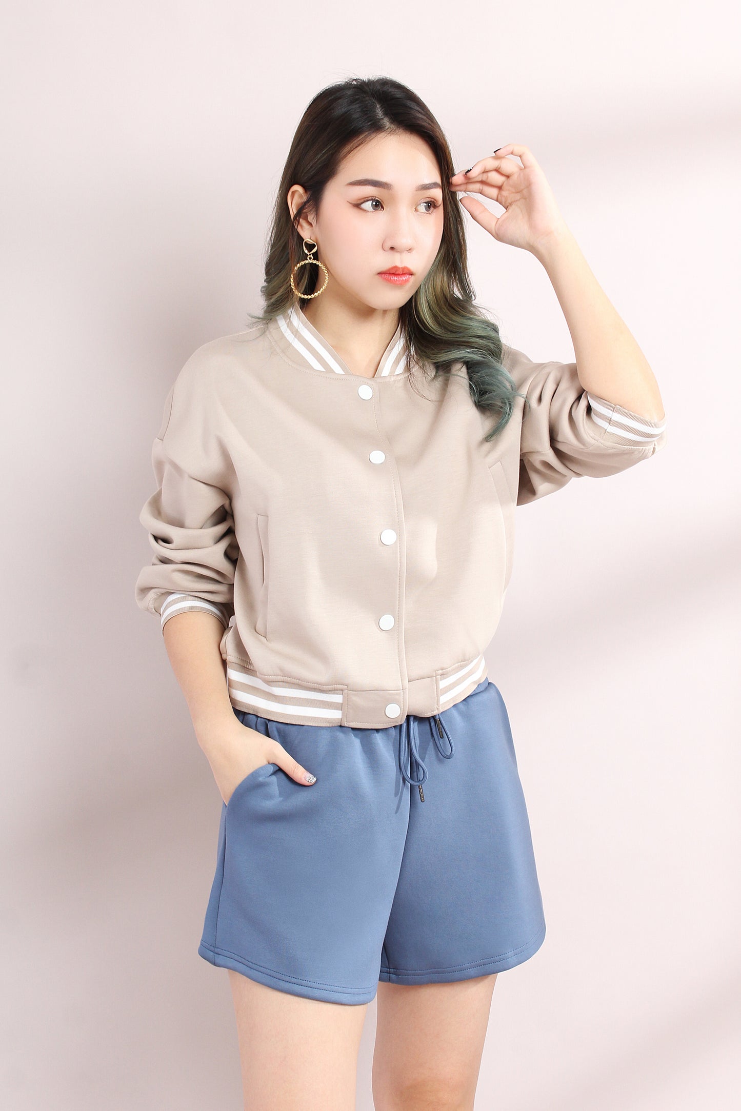 Aelia Baseball Jacket