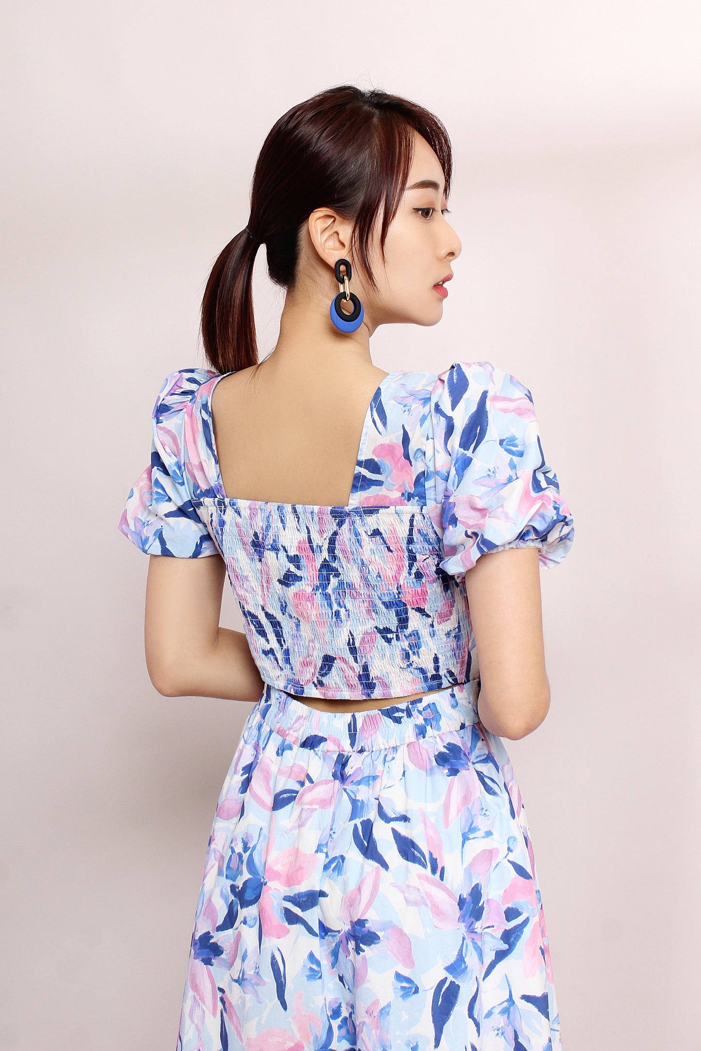 Althea Floral Ruffled Dress