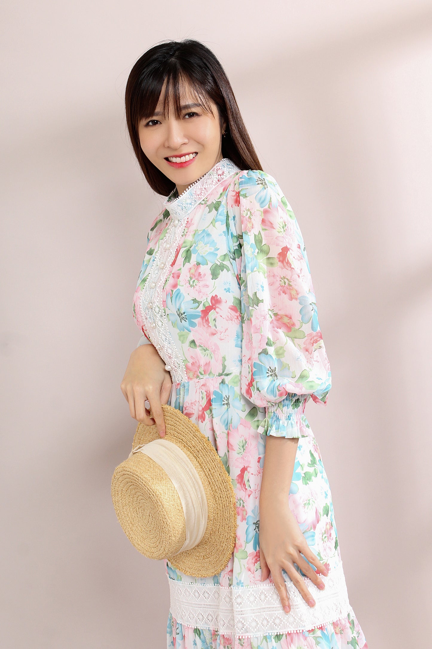 Aphaea Blooming Lace Dress