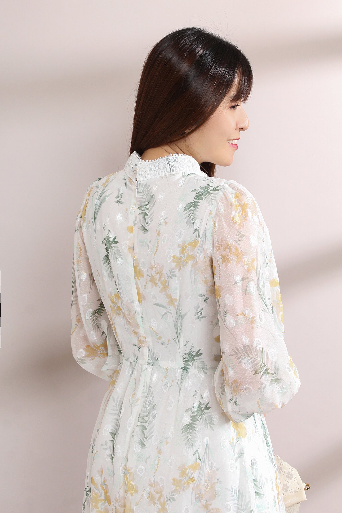 Aphaea Blooming Lace Dress