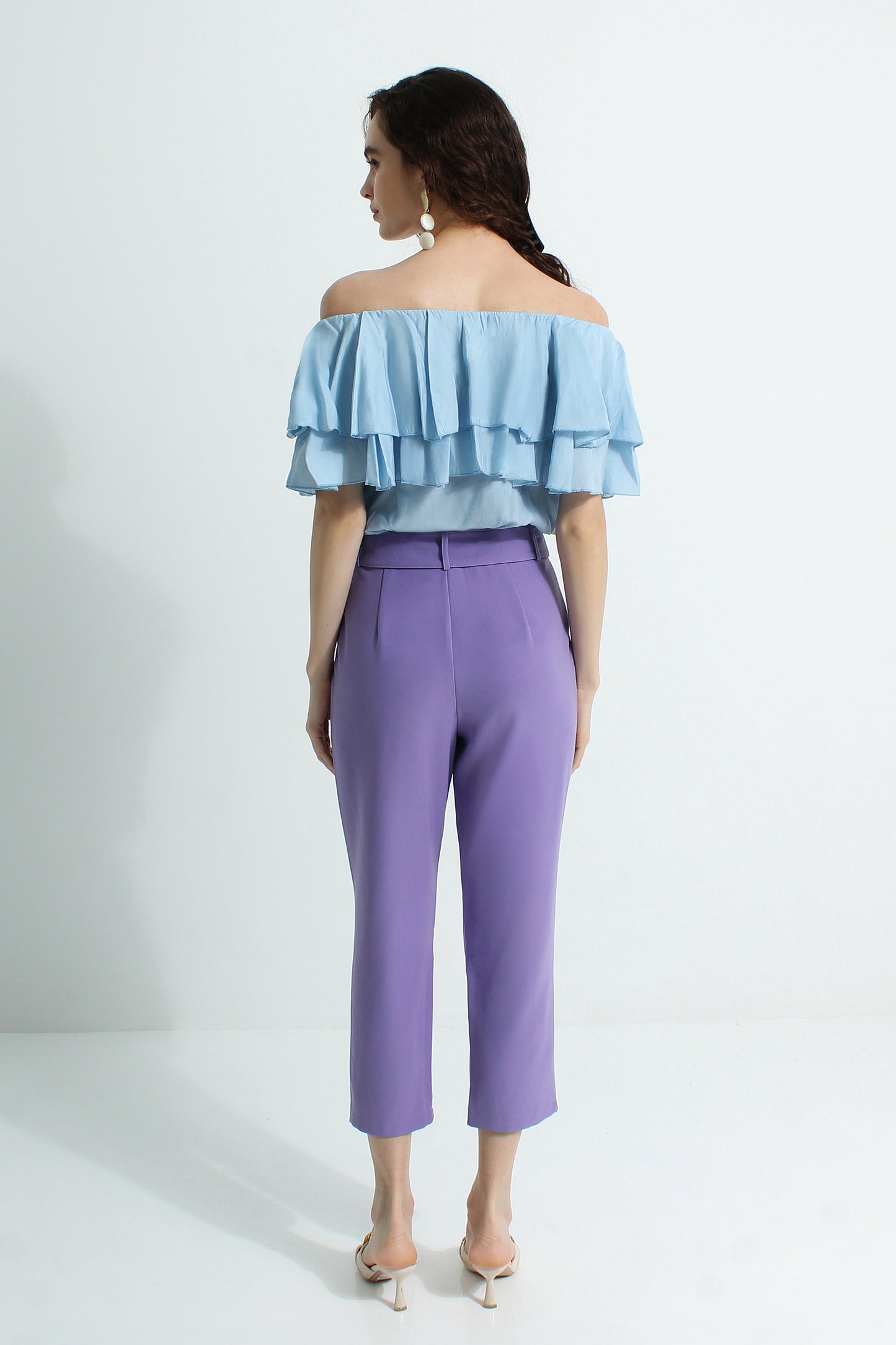 Ahvi Pants with Buckle Belt