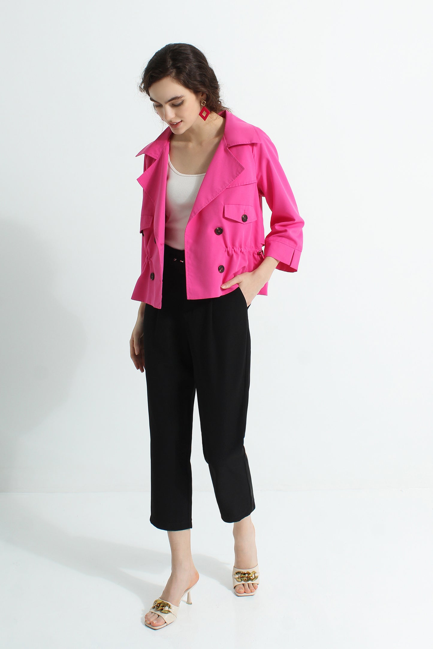 Ahvi Pants with Buckle Belt