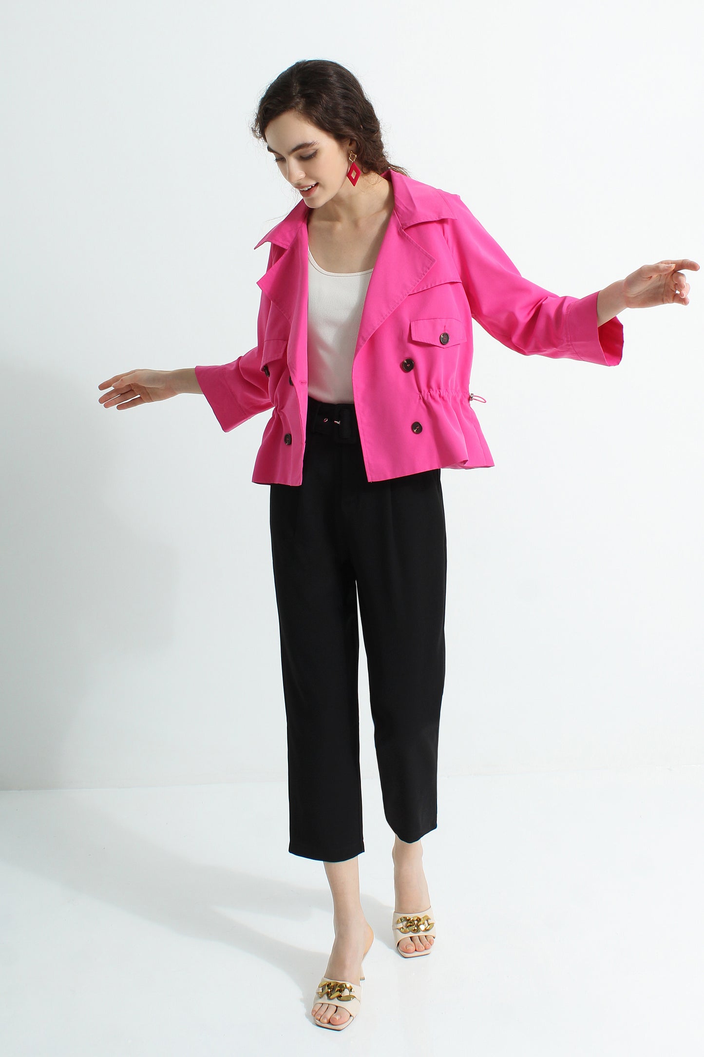 Ahvi Pants with Buckle Belt
