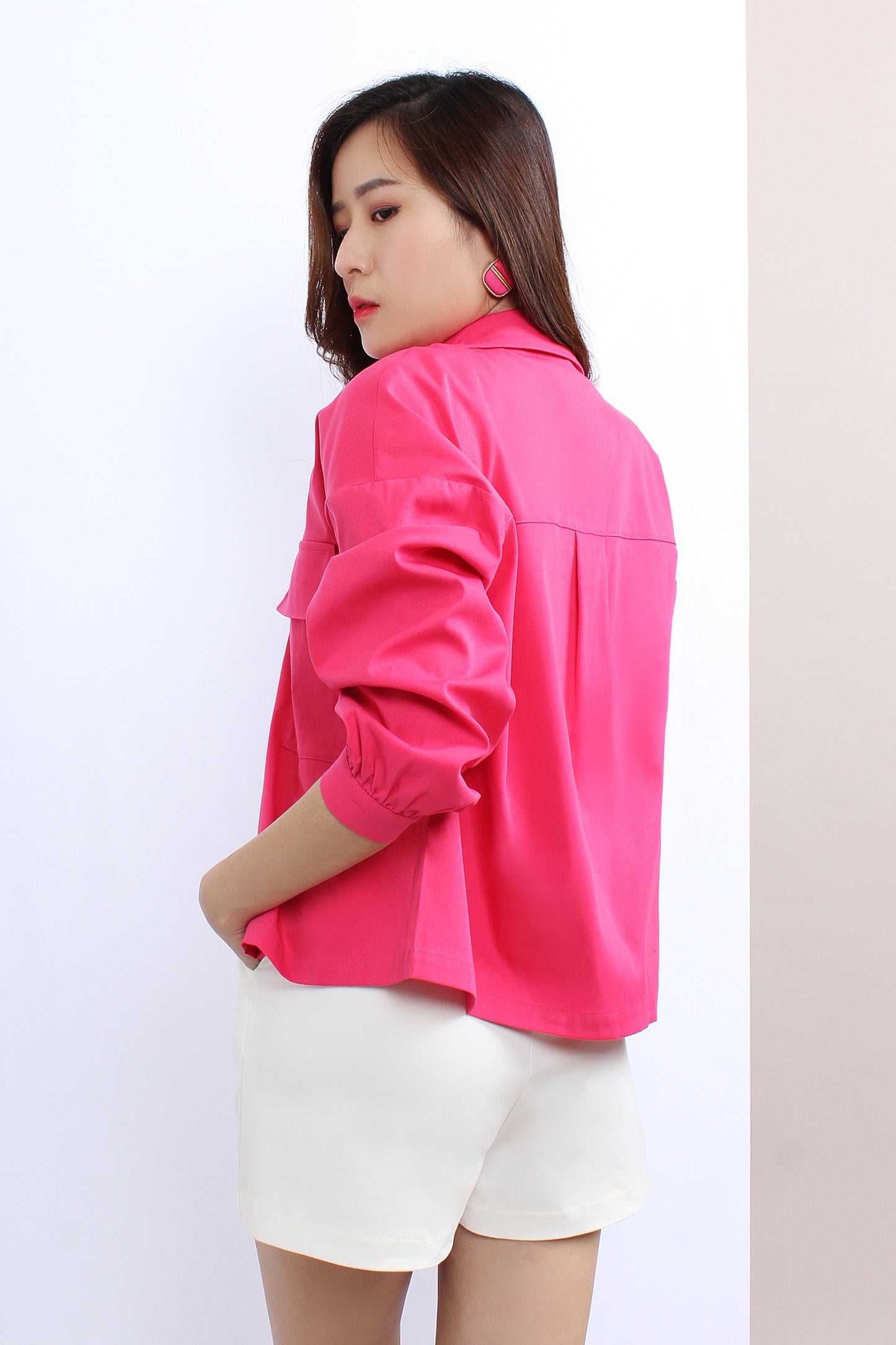 Shirt With Patch Pockets