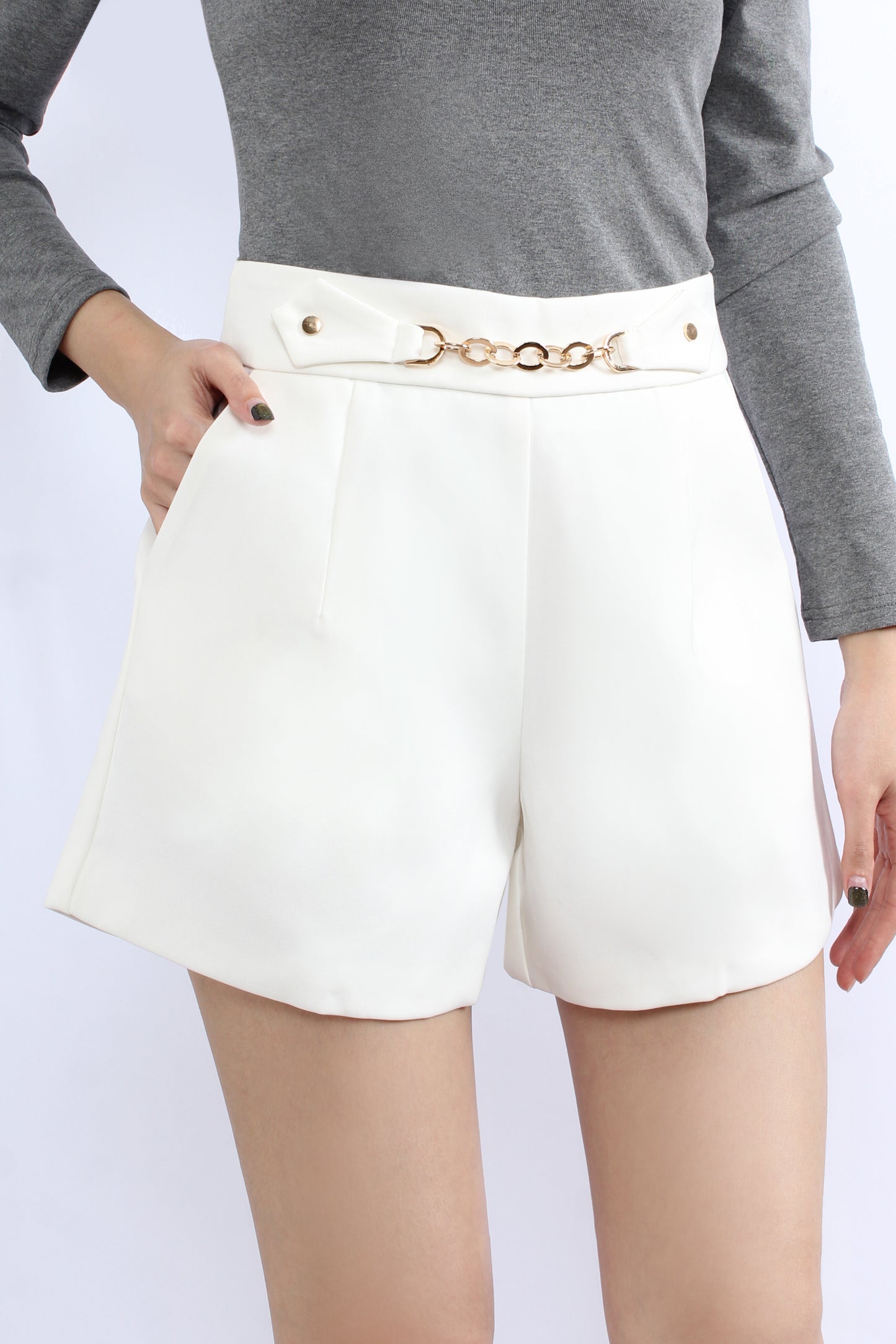 Arlo Gold Chain Shorts