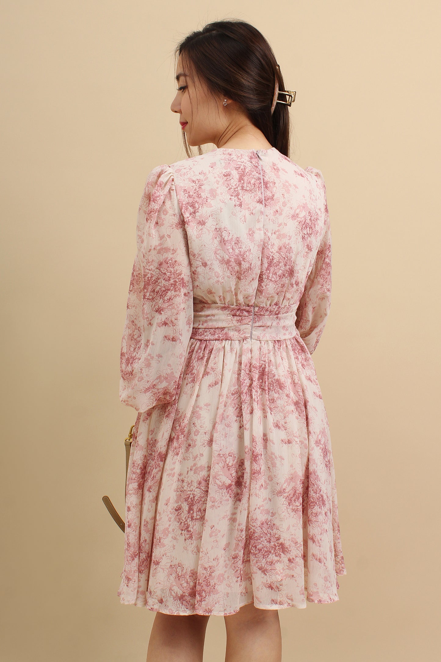Ember Chiffon Knee Length Dress