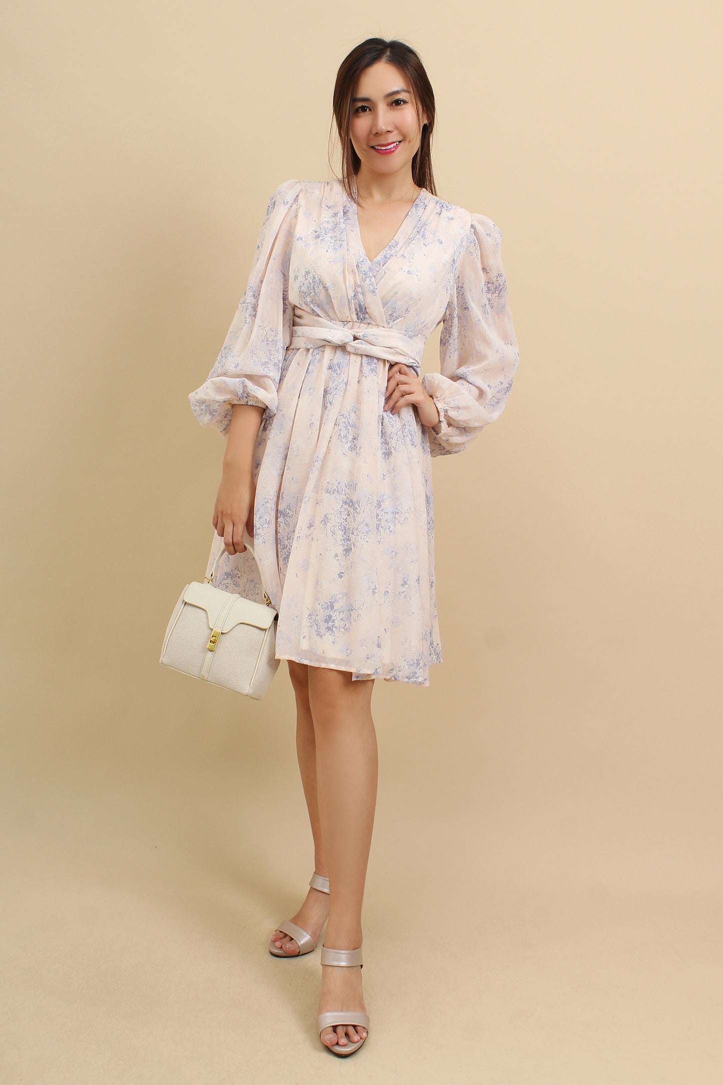 Ember Chiffon Knee Length Dress