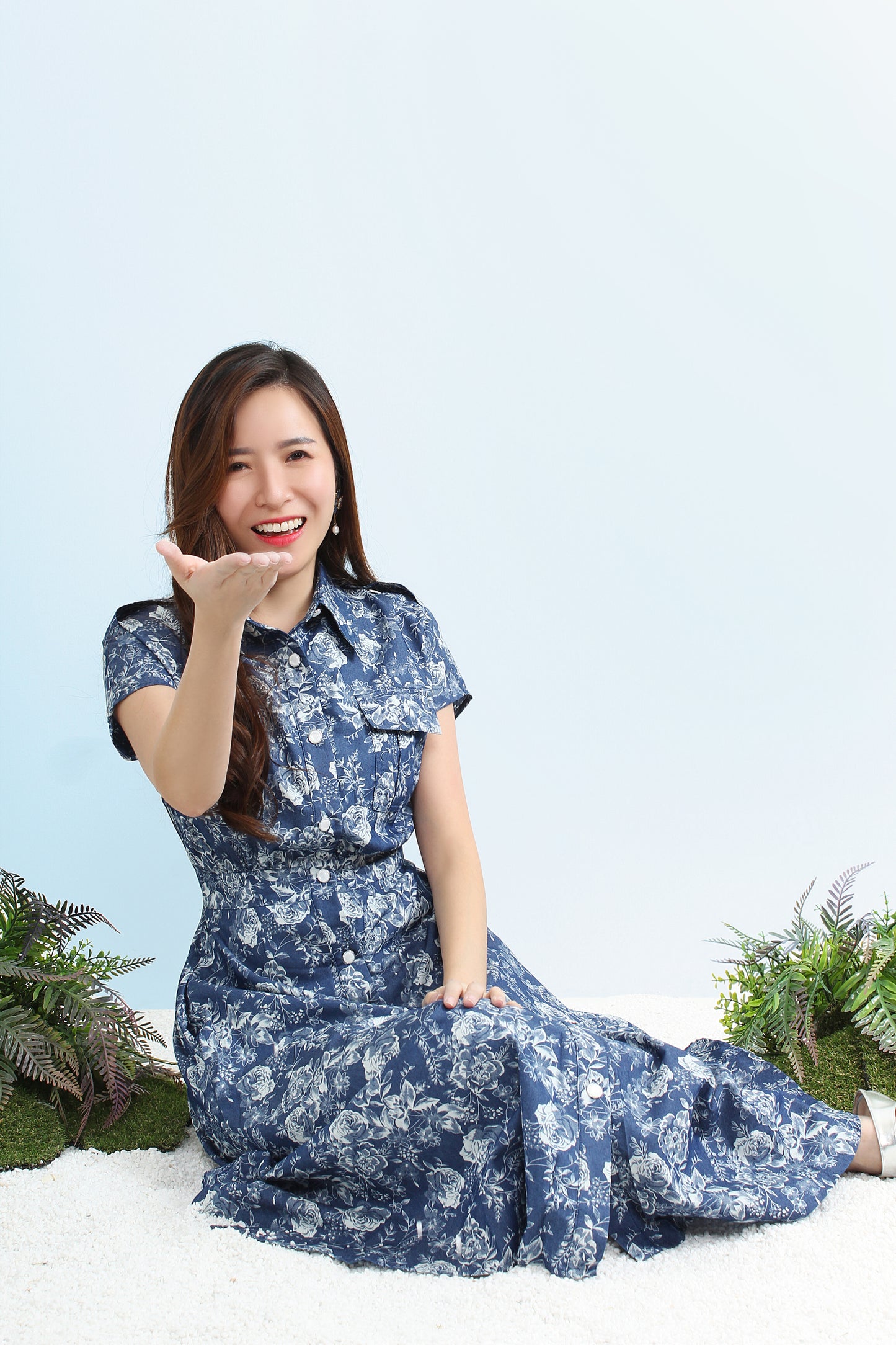 Aoife Floral Shirt Dress