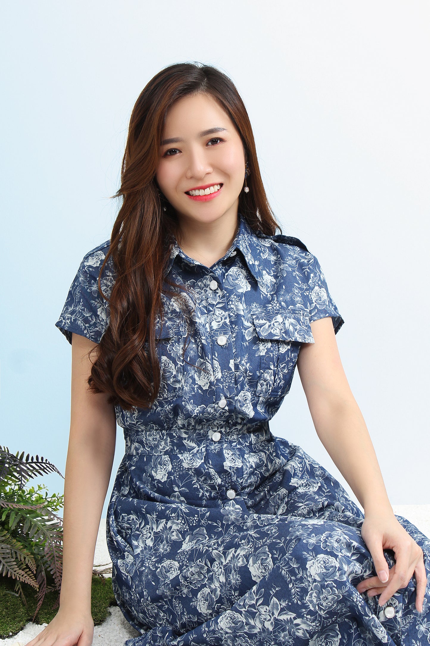 Aoife Floral Shirt Dress