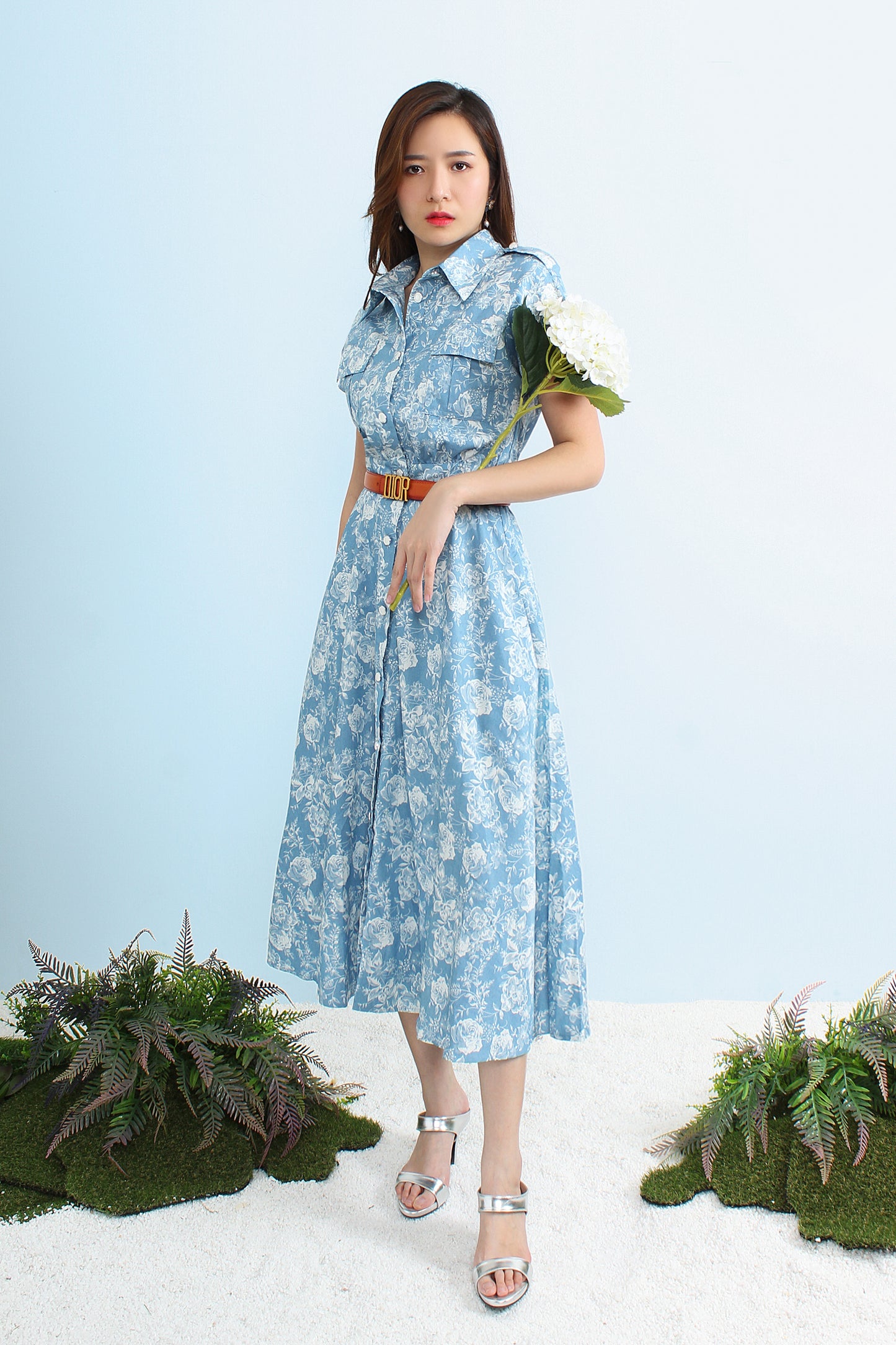 Aoife Floral Shirt Dress