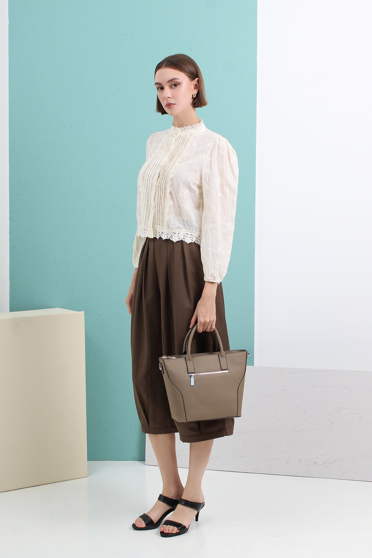 Opal Bubble Hem Mid-length Dress