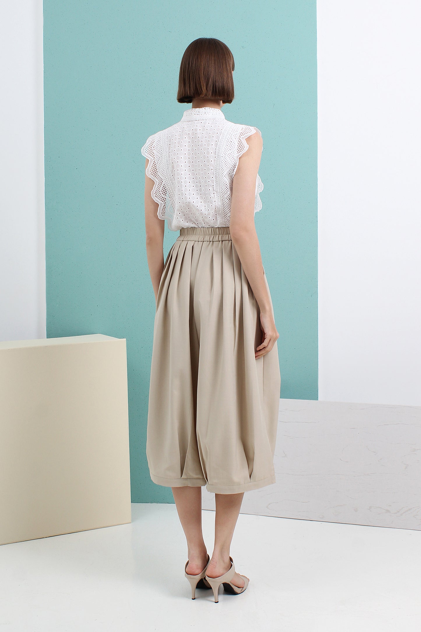 Opal Bubble Hem Mid-length Dress