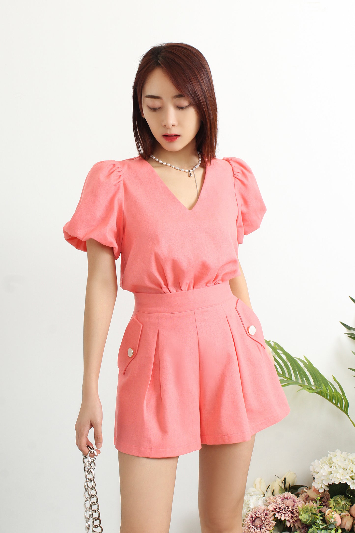 Anais Inverted Pleats Sets