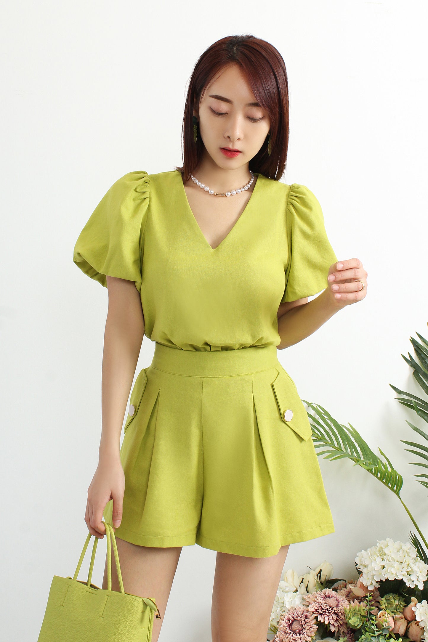 Anais Inverted Pleats Sets