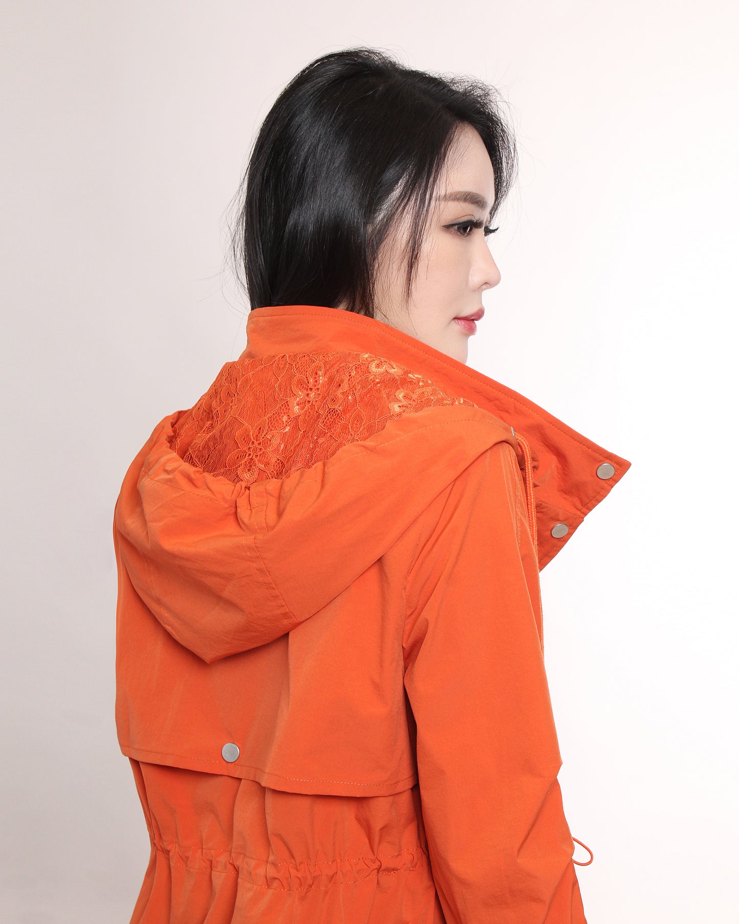 Noemie Drawstring Parka Jacket