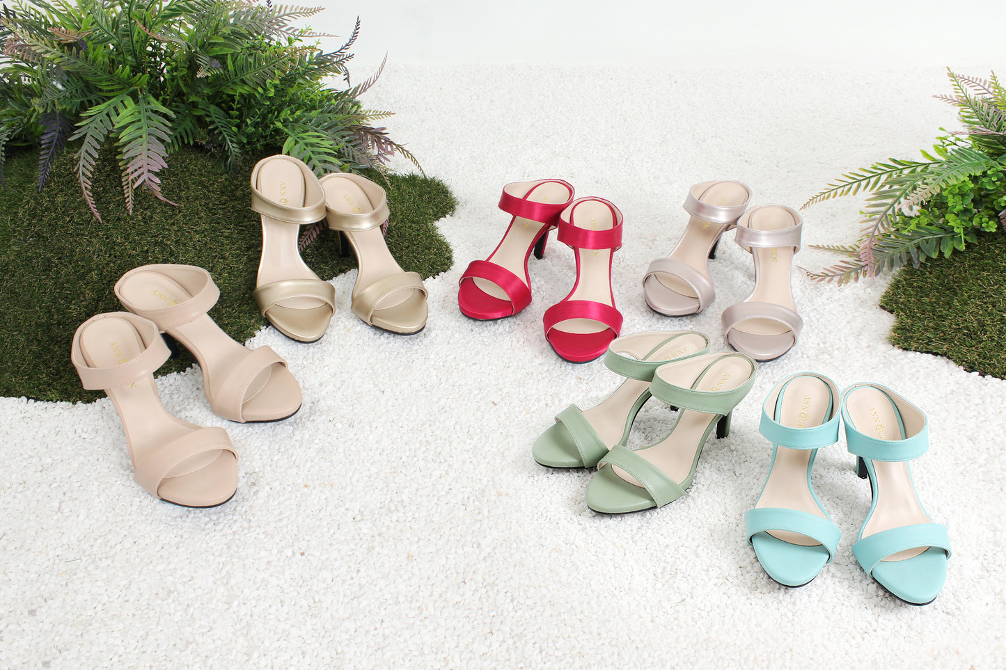 (Pre-Order) Classic Pumps Double Straps Heels