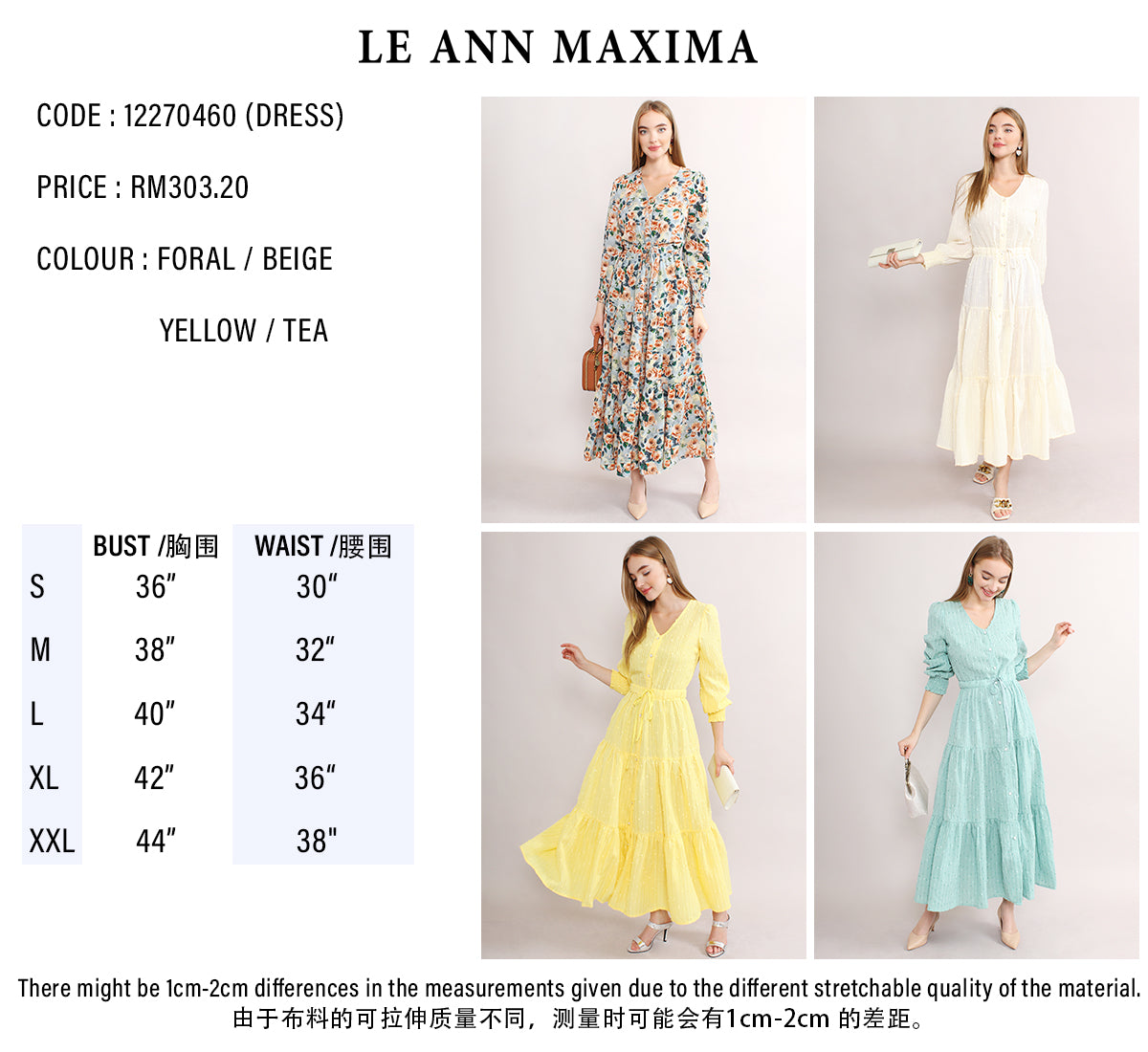 Elegant Maxi Summer Button Front Dress