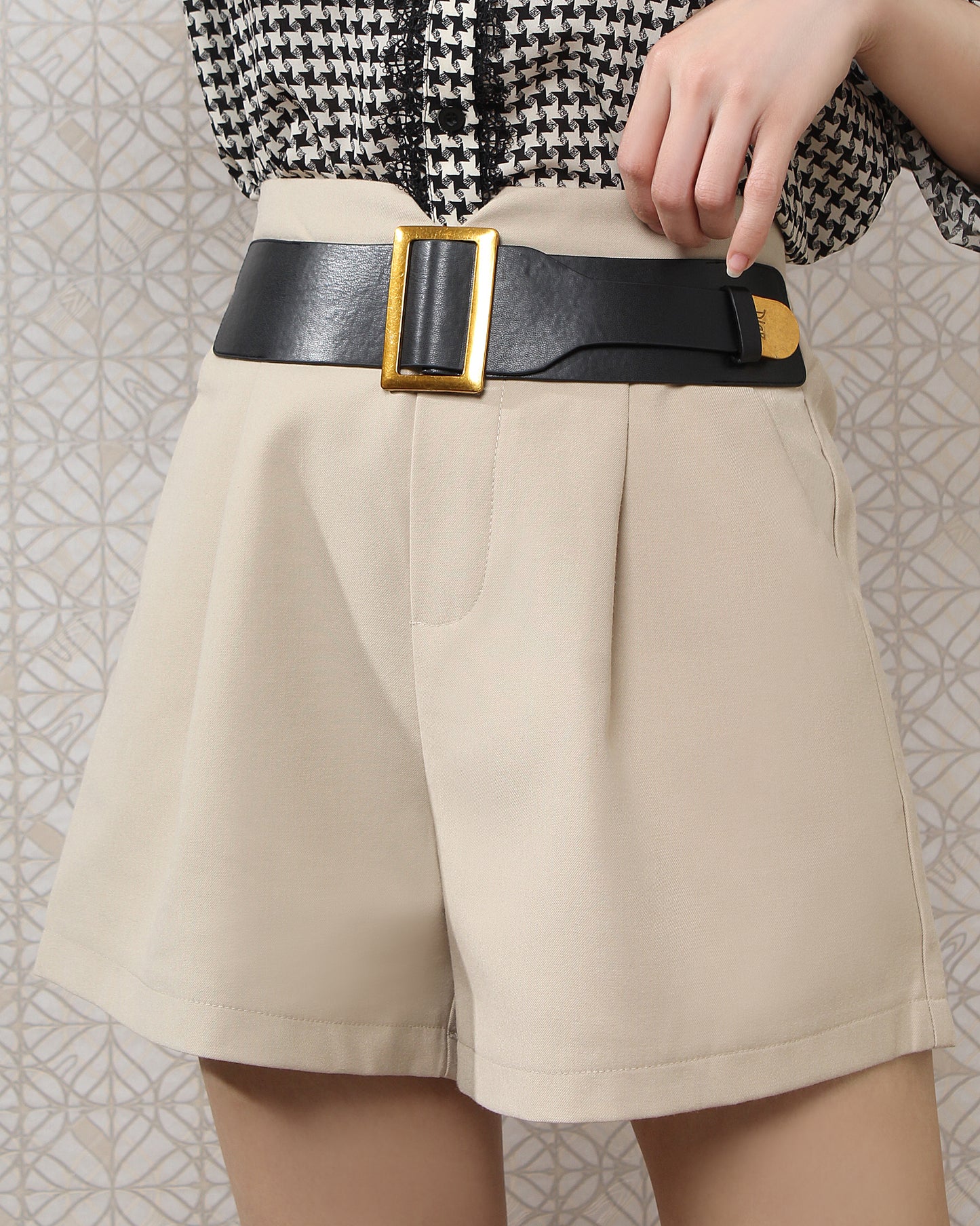 Rory High Waist Wide Leg Shorts