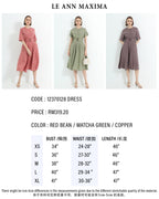 Button Up Midi Dress