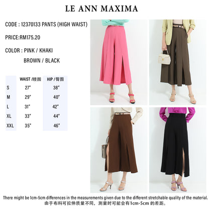 Ayleth Front Slit Pants