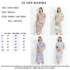 Painted Peony Modern Cheongsam