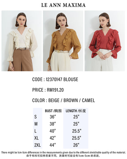 Whimsical Cascade Top