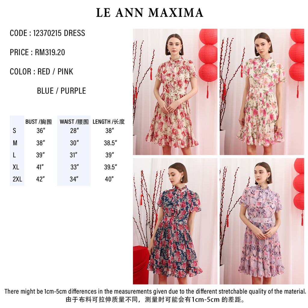 Floral Chiffon Dress