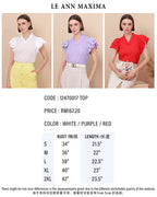 Sienna Puff Short Sleeve Top