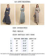 Shimmer Metallic Maxi Dress