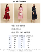Lace Collar Button Down Midi Dress