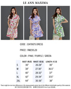 Floral Buttoned Dress