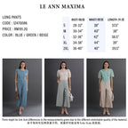 High-rise Wide Leg Pants