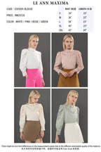 Lace Puff Sleeve Blouse