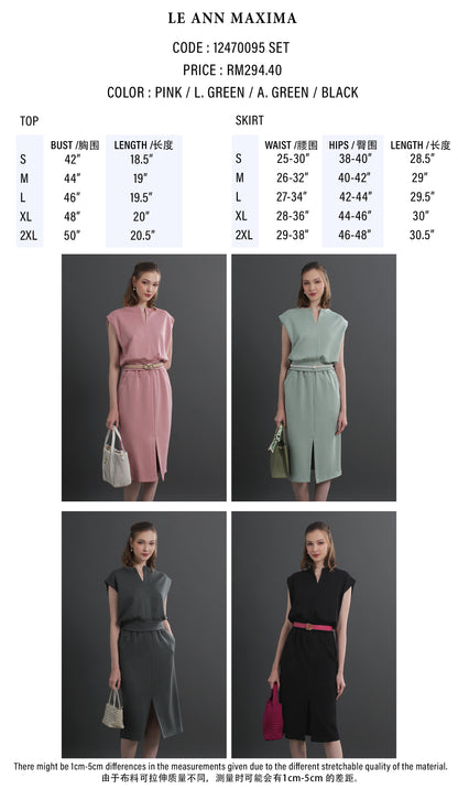 Ease-Fit Tailored Midi Dress