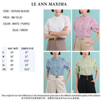 Broderie Embroidered Peasant Sleeve Blouse