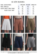 Korean Style Pleated Shorts