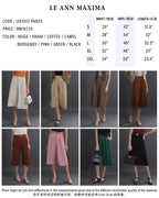 Suiting Culottes Pants