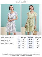 Daphne Chiffon Midi Dress