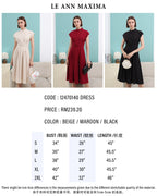 size chart le ann maxima