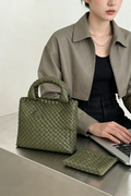 Mini Woven Tote Bag