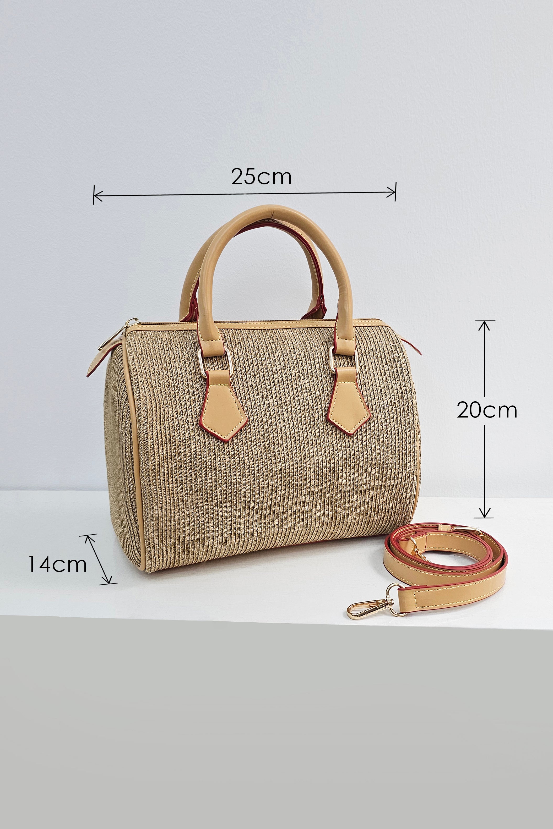 Woven Straw Mini Bag