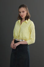 Millie Buttoned Top