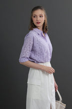 Millie Buttoned Top