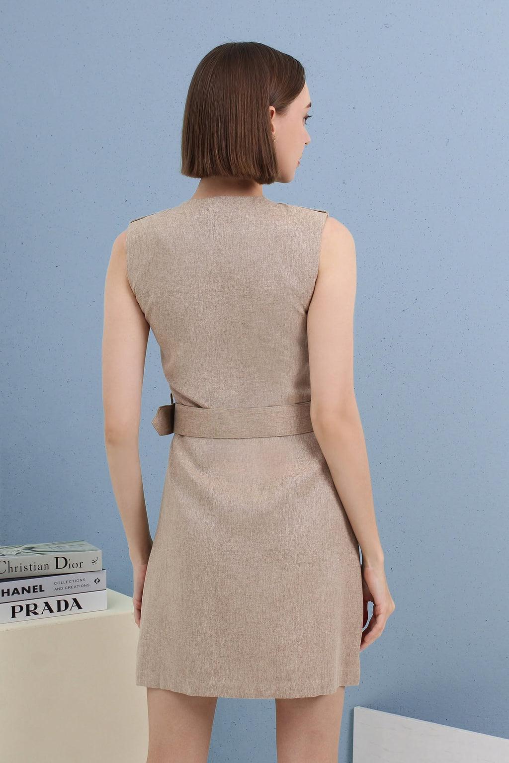 Hera Button Front Mini Dress