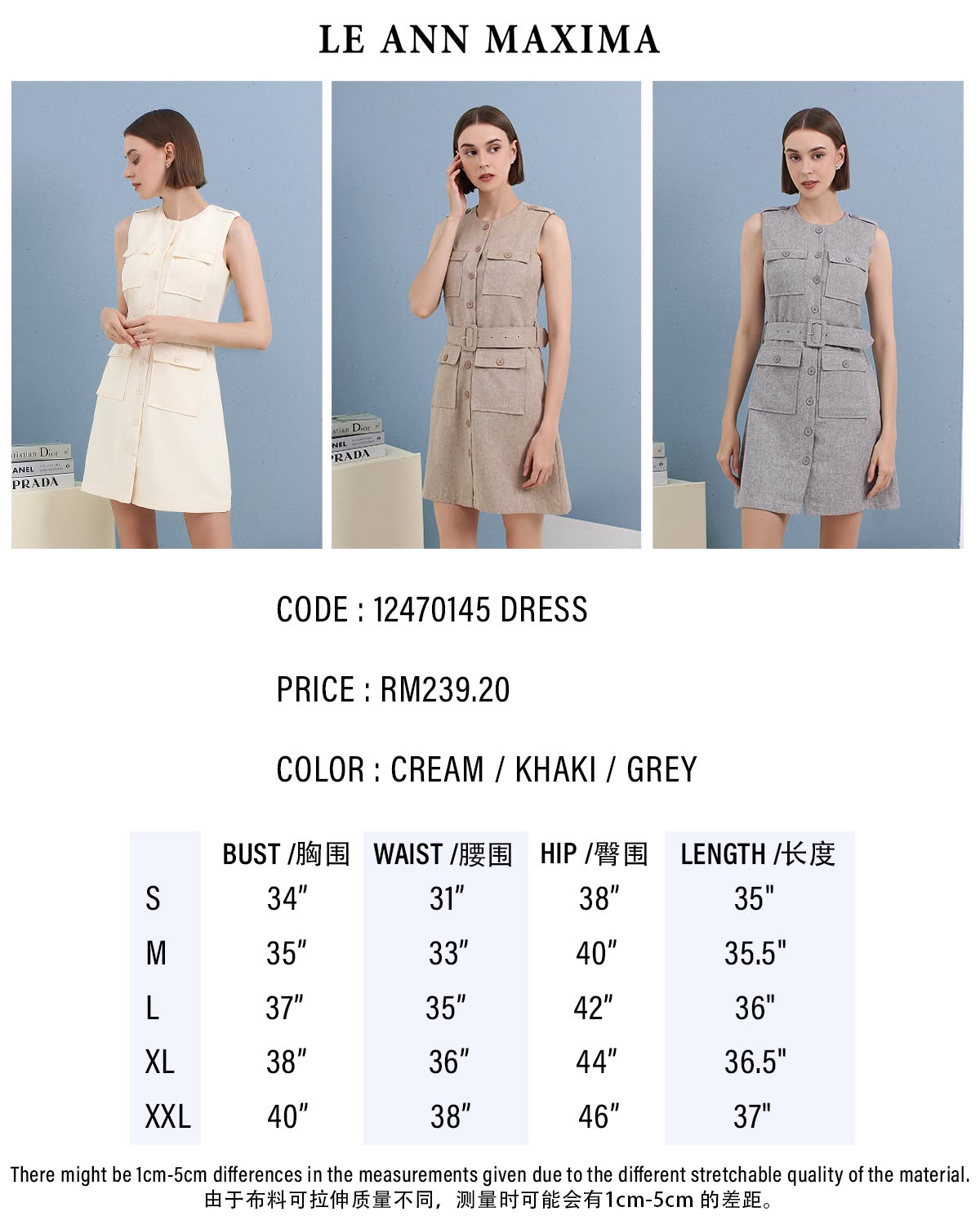 Hera Button Front Mini Dress
