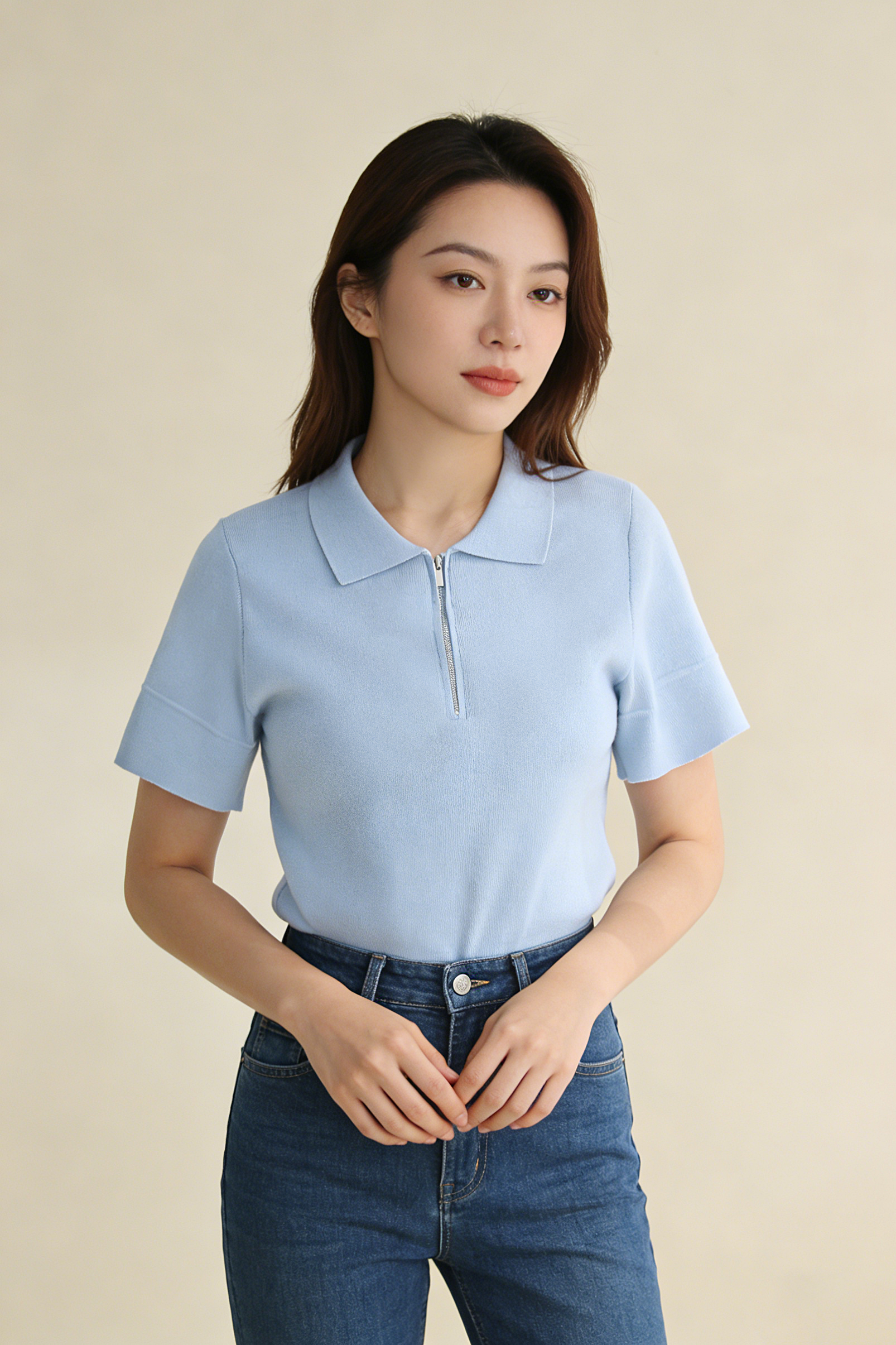 Half Zip Top