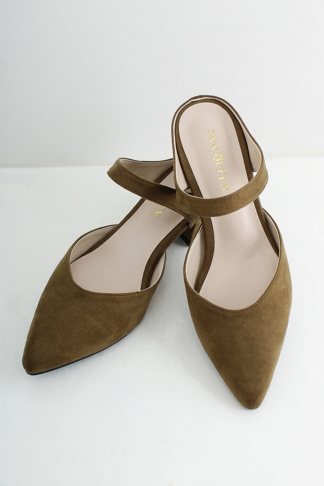 Kitten Slip-on Mule Heels