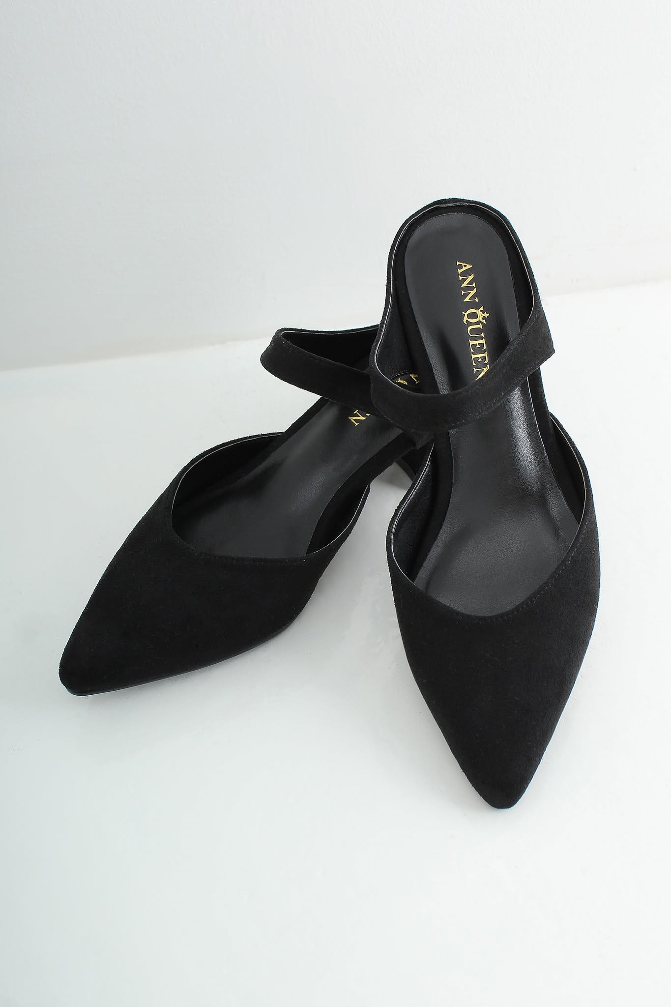 Kitten Slip-on Mule Heels