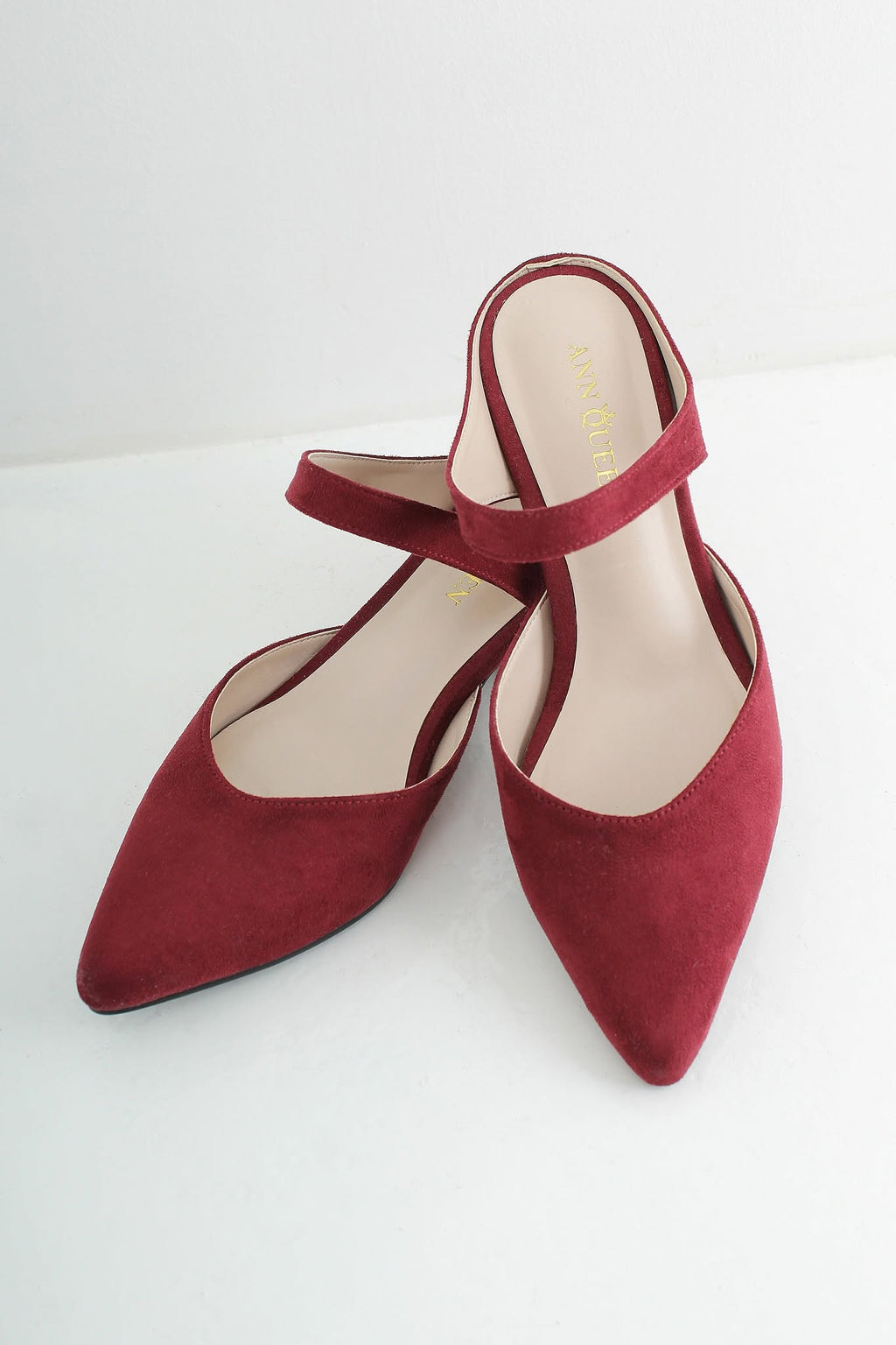 Kitten Slip-on Mule Heels