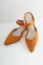 Kitten Slip-on Mule Heels